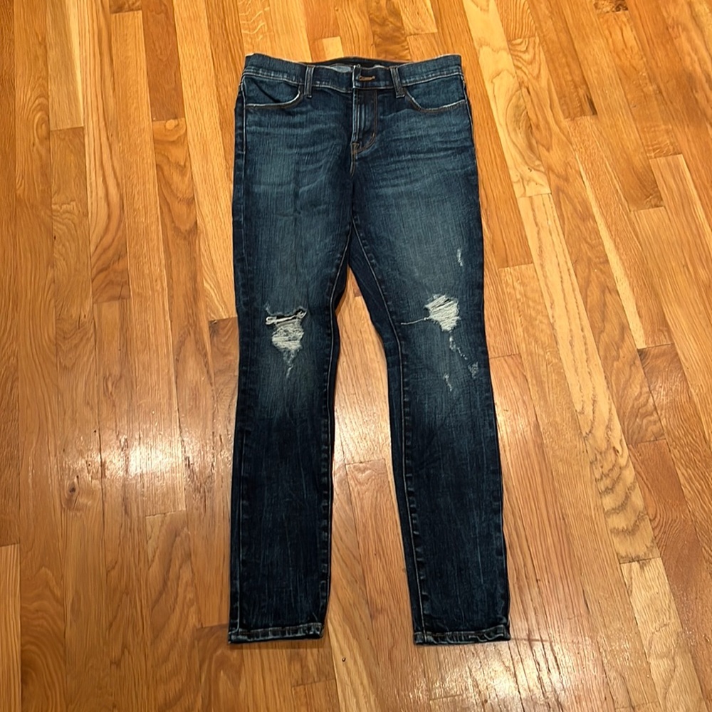 JBrand ripped jeans mid rise